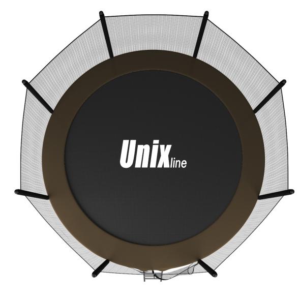 Батут UNIX line Black&Brown, 10 ft (outside) preview 14