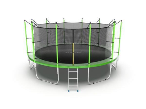 Батут EVO JUMP Internal, 16ft с внутренней сеткой и лестницей preview 2