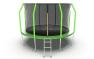Батут EVO JUMP Cosmo 12ft (Green) с внутренней сеткой и лестницей preview 6