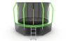 Батут EVO JUMP Cosmo 16ft (Green) с внутренней сеткой и лестницей + нижняя сеть preview 3