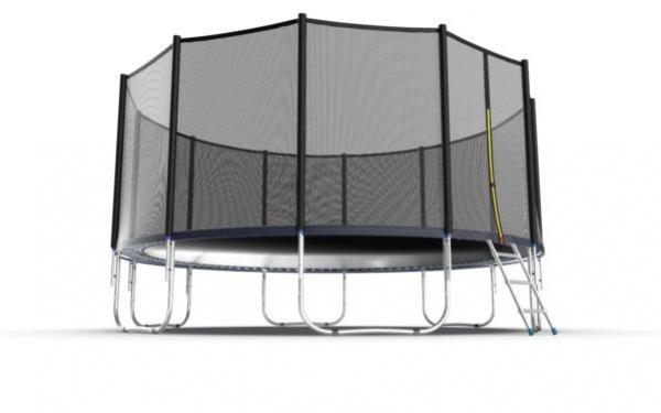 Батут EVO JUMP External, 16ft с внешней сеткой и лестницей preview 7