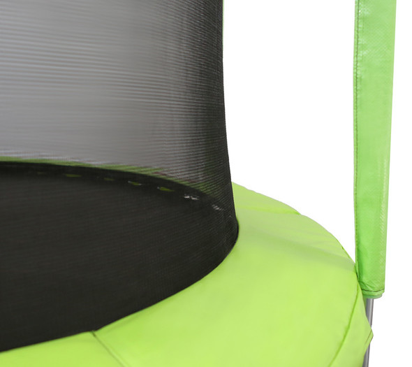 Батут ARLAND 10FT с внутренней страховочной сеткой и лестницей (Light green) preview 3