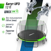 Батут UNIX Line 12 ft UFO Green preview 8