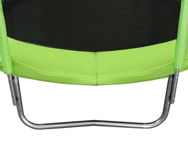 Батут ARLAND 6FT с внешней страховочной сеткой и лестницей (Light green) preview 5