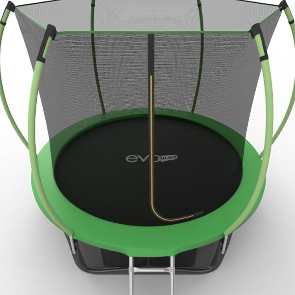 Батут EVO JUMP Internal + Lower net, 10ft (зеленый) с внутренней сеткой и лестницей + нижняя сеть preview 4
