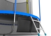 EVO JUMP Internal 8ft (Sky). Батут с внутренней сеткой и лестницей, диаметр 8ft (синий) + нижняя сеть preview 3