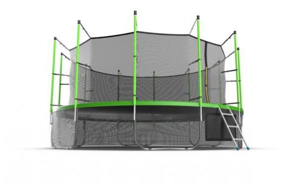 Батут EVO JUMP Internal, 16ft с внутренней сеткой и лестницей + нижняя сеть  preview 6
