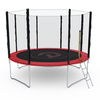 Батут с сеткой DFC PELPO 12ft с лестницей, RED preview 7
