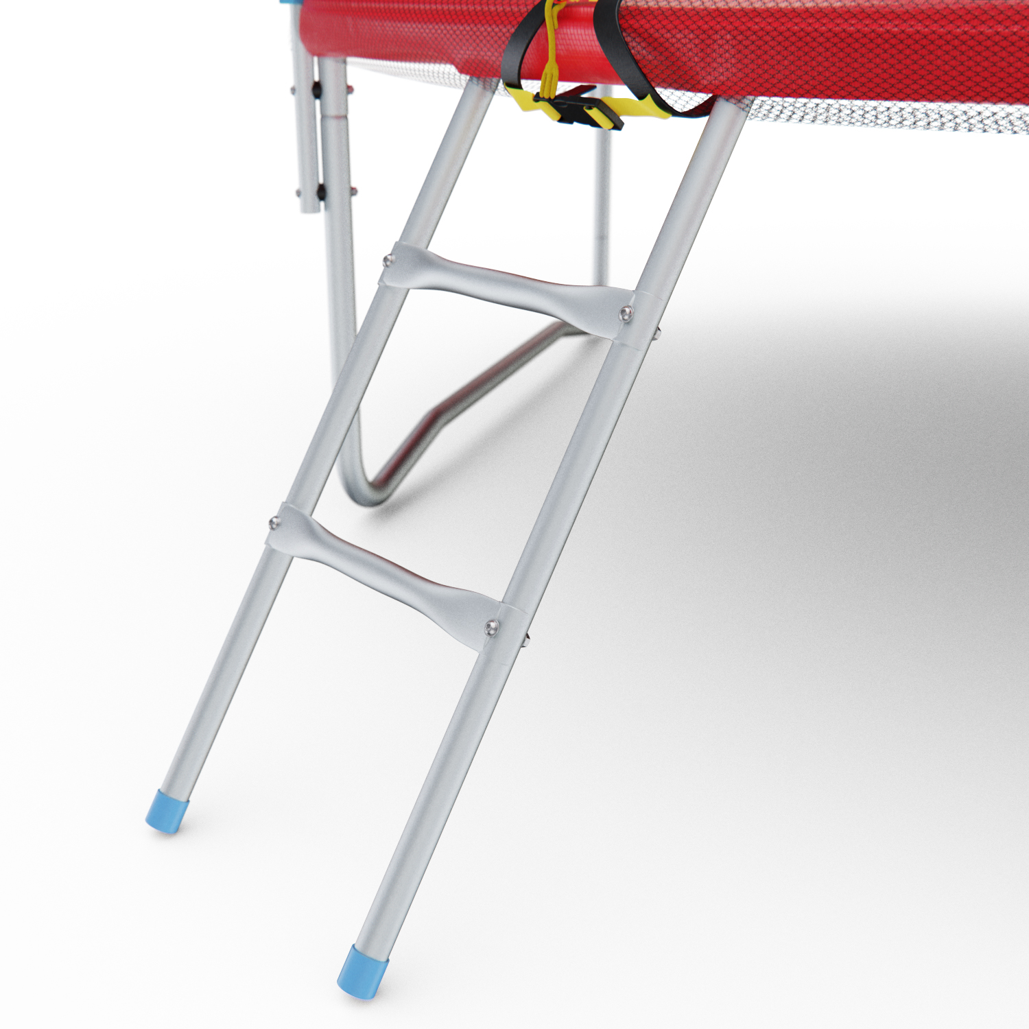 Батут с сеткой DFC PELPO 8ft с лестницей, RED preview 5