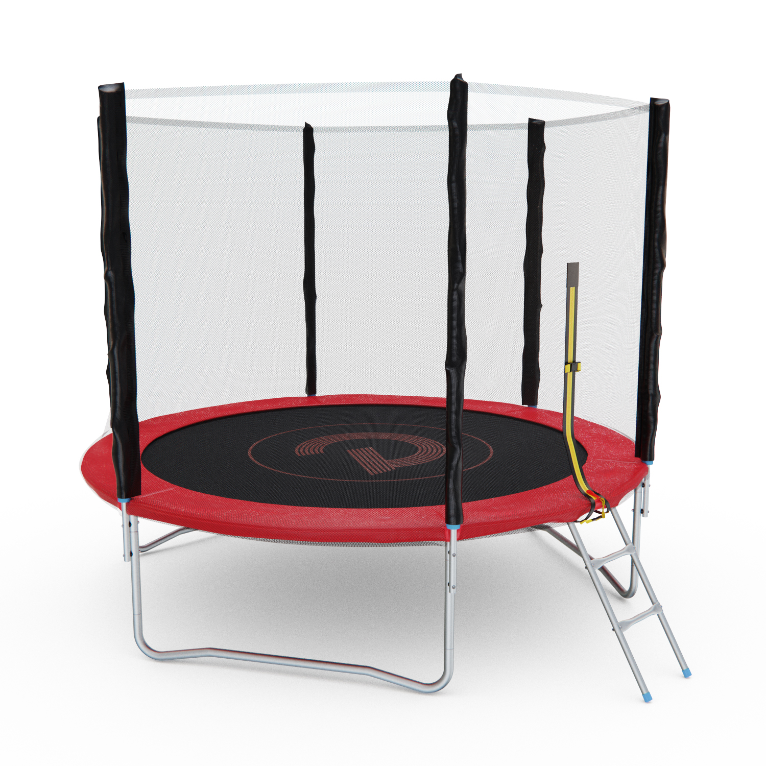 Батут с сеткой DFC PELPO 10ft с лестницей, RED preview 6
