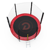Батут с сеткой DFC PELPO 8ft с лестницей, RED preview 7