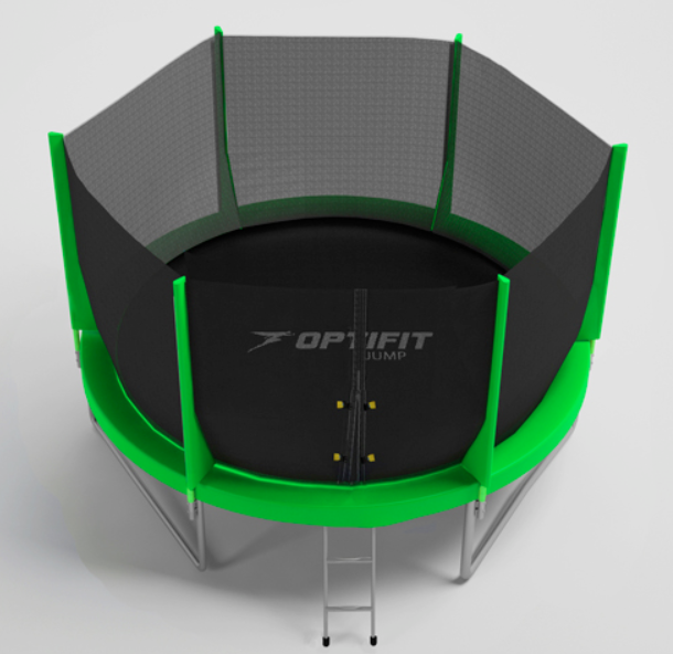 Батут Optifit Jump 10ft (зеленый)
