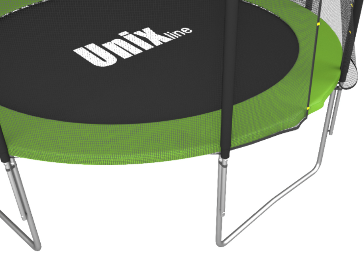 Батут UNIX line Simple 8 ft Green (outside) preview 4