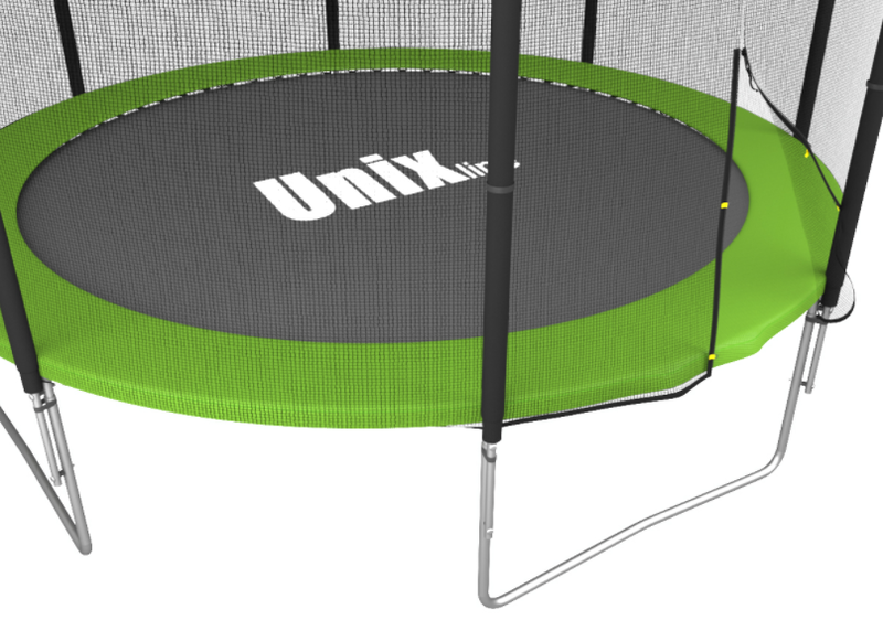Батут UNIX line Simple 12 ft Green (outside) preview 3
