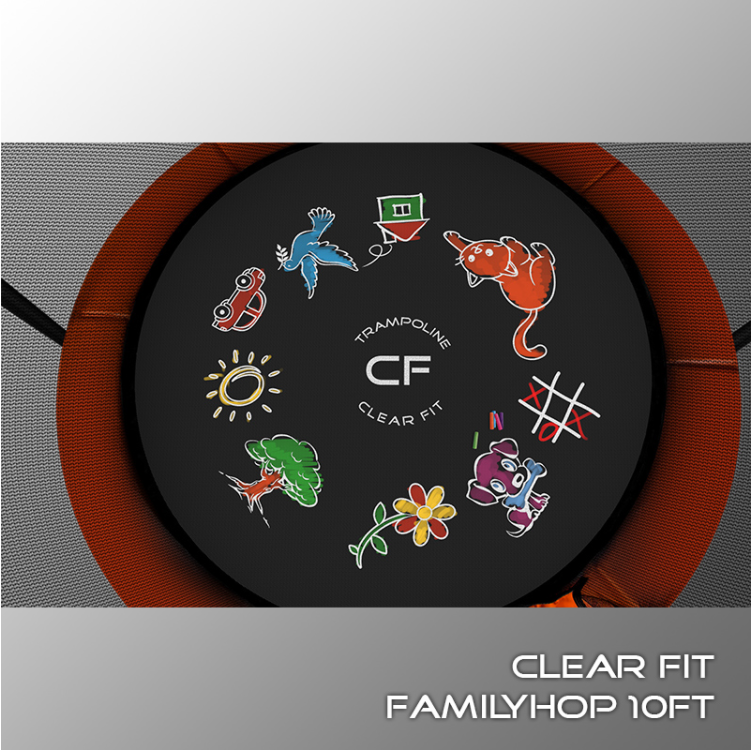 Батут Clear Fit FamilyHop 10FT preview 4