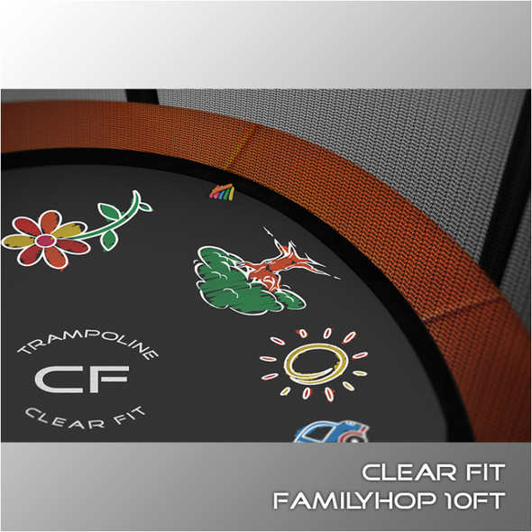 Батут Clear Fit FamilyHop 10FT preview 7
