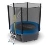 Батут каркасный EVO JUMP External 6ft blue с защитной сеткой, диаметр 183 см