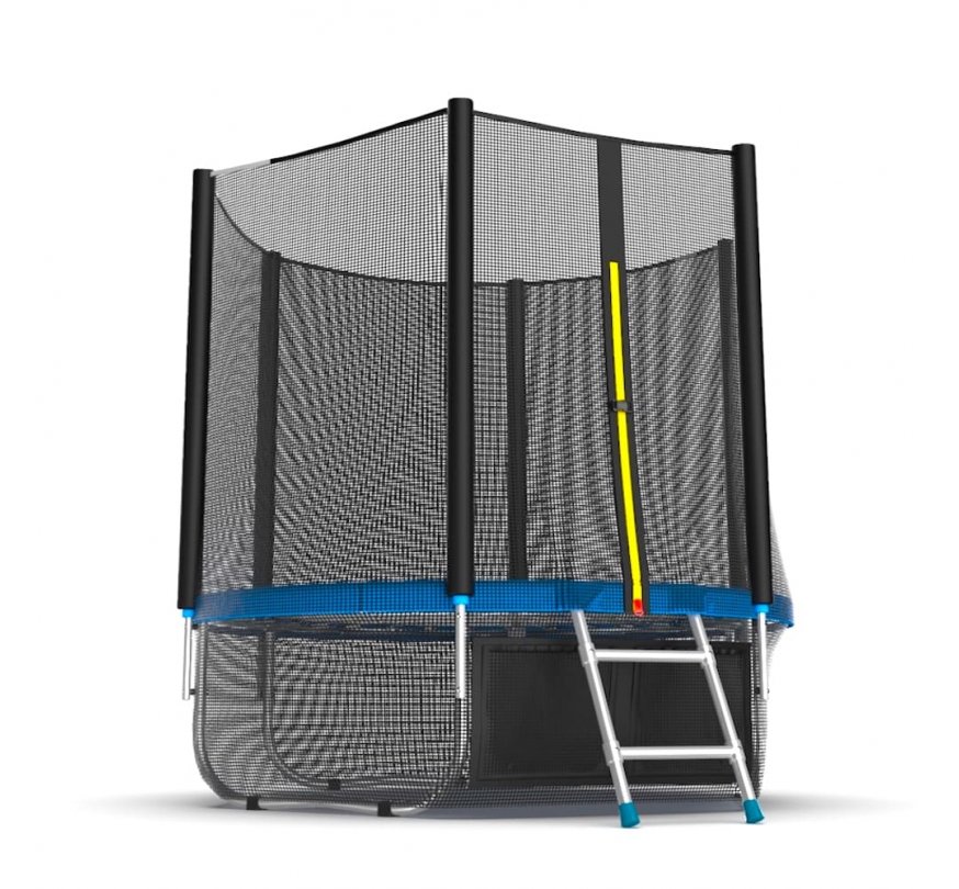 Батут каркасный EVO JUMP External 6ft blue с защитной сеткой, диаметр 183 см preview 3