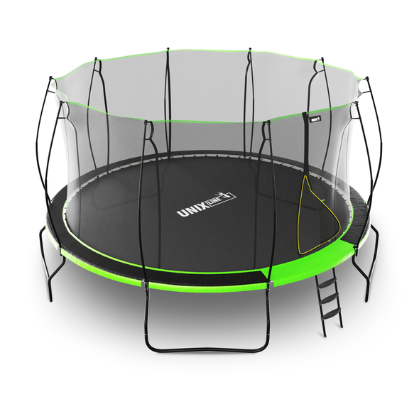 Батут UNIX Line 14 ft UFO Green preview 15